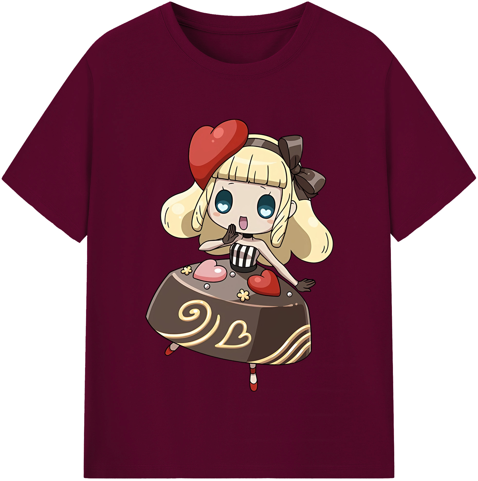 （画像用） 妖怪ウォッチ Yo-kai Watch レディースカジュアルプリントTシャツ（綿100％）